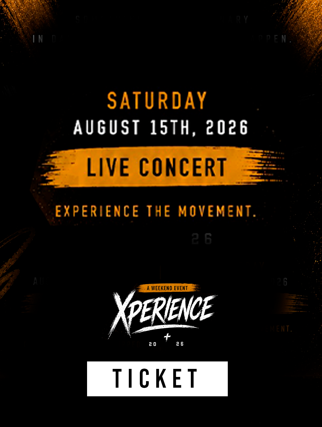 The Xperience 2026 (LIVE CONCERT) Ticket