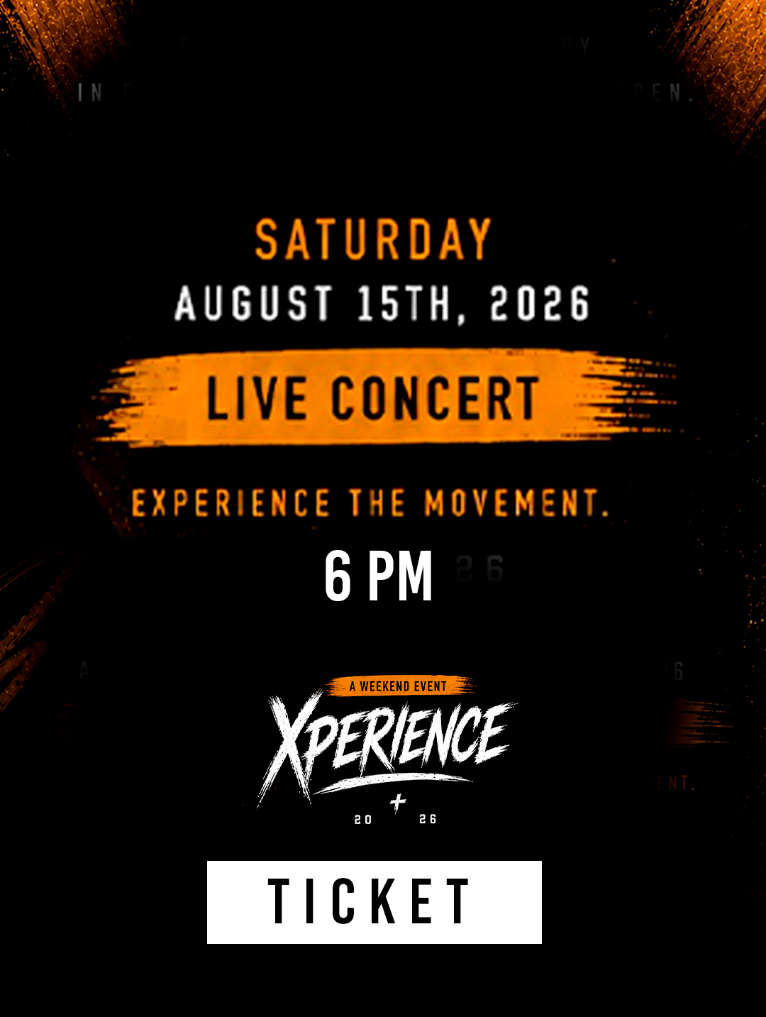 The Xperience 2026 (LIVE CONCERT) Ticket